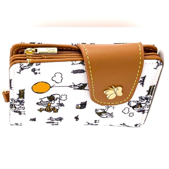 Disney Loungefly Winnie The Pool Wristlet Wallet - Picture 3 of 4